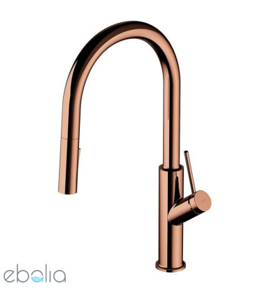 Bateria kuchenna Bend miedź Omnires (BE6455CP)