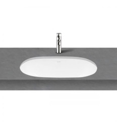 Umywalka 56x41 cm podblatowa z powłoką z powłoką SmartClean owalna biała Gapa Oltens (40604000)