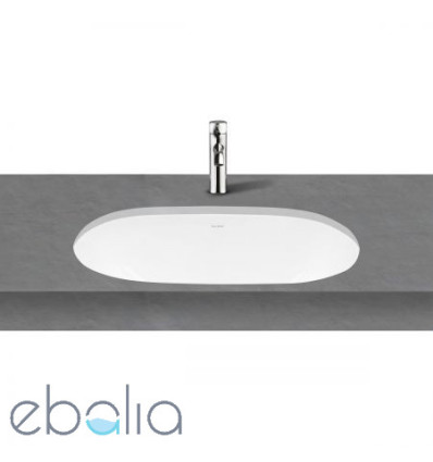 Umywalka 56x41 cm podblatowa z powłoką z powłoką SmartClean owalna biała Gapa Oltens (40604000)