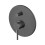 Zestaw zestaw wannowo-prysznicowy podtynkowy grafit Molle Oltens (36602400)