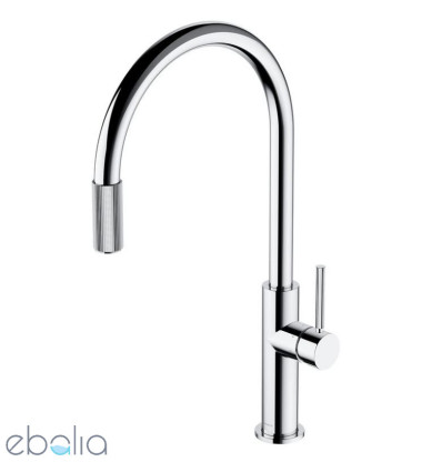 Bateria kuchenna z zestawem filtrującym chrom Switch Omnires (SW9057-FD1CR)