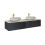Komoda 160 slim 2S Soho black mat Elita (RE081604047160)