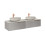 Komoda 160 slim 2S Soho fume mat Elita (RE081604047020)