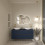 Szafka pod umywalkowę 80 2S Soho navy blue mat Elita (RE010804047030)