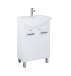 Szafka z umywalką 55 Biały połysk Sunn Elita (RE169191008060)