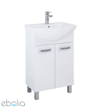 Szafka z umywalką 55 Biały połysk Sunn Elita (RE169191008060)