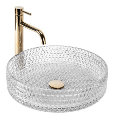 Umywalka nablatowa Cristal 39 Rea (REA-U8881)