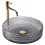 Umywalka nablatowa Cristal Grey 39 Rea (REA-U8880)