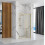 Drzwi prysznicowe 90 Alex Gold Brush Rea (REA-K2506)