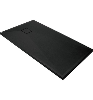 Brodzik granitowy prostokątny 140x70 cm Nero Correo Deante (KQR N77B)