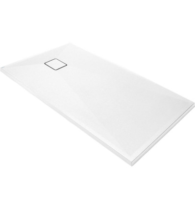 Brodzik granitowy prostokątny 140x70 alabaster Correo Deante (KQR A77B)