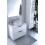 Szafka z blatem 60 grafit mat Geo Oristo (KI01-ZB2S-60-6)