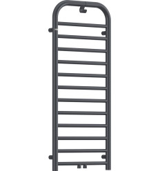 Grzejnik łazienkowy - wysokość 121 cm titanium Silia Deante (AGI DG41)