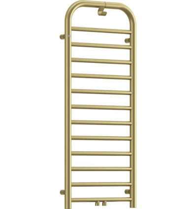 Grzejnik łazienkowy - wysokość 121 cm Złoty mat Silia Deante (AGI RG41)