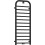 Grzejnik łazienkowy - wysokość 121 cm nero Silia Deante (AGI NG41)