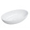 Umywalka nablatowa 60 x 35 SHELL M+biały połysk Omnires (SHELLUNBP)