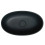 Umywalka nablatowa SHELL M+ black lava Omnires (SHELLUNBLV)