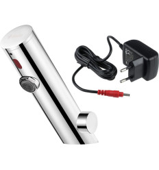Bateria umywalkowa bezdotykowa z regulacją temperatury - 230/6V stal polerowana Sense Deante (BQR P29V)