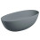 Wanna wolnostojąca 160 x 75 cm SHELL M+ ash grey Omnires (SHELLWWAG)