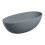 Wanna wolnostojąca 160 x 75 cm SHELL M+ ash grey Omnires (SHELLWWAG)