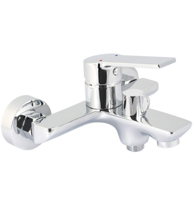 Bateria wannowa ścienna chrom Loco Neo (BLC 010M)