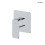 Bateria prysznicowa podtynkowa chrom Hadsel Oltens (33106100)
