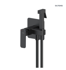 Bateria bidetowa podtynkowa czarny mat Hadsel Oltens (31101300)