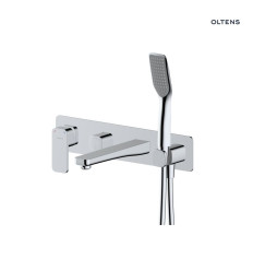 Bateria wannowo-prysznicowa podtynkowa 4-otworowa chrom Hadsel Oltens (34109100)