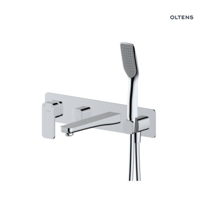 Bateria wannowo-prysznicowa podtynkowa 4-otworowa chrom Hadsel Oltens (34109100)
