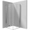 Kabina prysznicowa kwadratowa 80x80 cm chrom Kerria Plus Deante (KKN0X08X08)