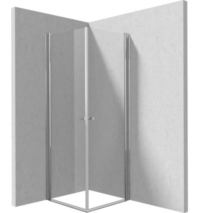 Kabina prysznicowa kwadratowa 90x90 cm chrom Kerria Plus Deante (KKN0W09W09)