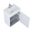 Zestaw umywalka ceramiczna Tiny 45 + szafka podumywalkowa Tiny White(165072)