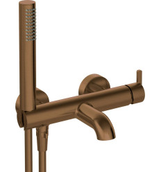 Bateria wannowa z zestawem prysznicowym Deante (BQS C11M)