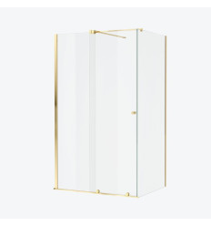 Kabina prysznicowa 120x80 Ortigo złoty połysk Excellent (KAEX.5016.K.1200.0800.GL)