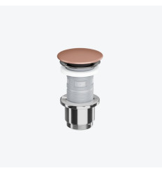 Korek klik-klak Design chrom/terracotta mat Excellent (ARIN.1485.K.01.TEMCR)