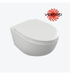 Miska WC wisząca z deską Bull Vertigo Excellent (CESD.WCGLLSV.K.WH)