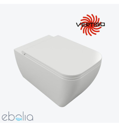 Miska WC wisząca z deską Quadra Vertigo Excellent (CESD.WCQDRSV.K.WH)