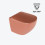Miska WC wisząca z deską Luqa Spin 360 terracotta mat Excellent (CEAC.6403.K.6405.480.TEM)