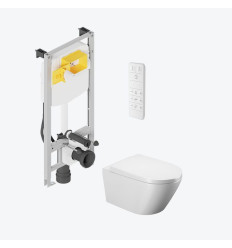 Toaleta myjąca Dakota 2.1, stelaż podtynkowy Shiro Premium Excellent (ZEPR.0020)
