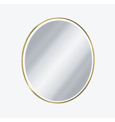 Lustro łazienkowe 100 cm LED mata grzewcza, Corido złoty szczotkowany Excellent (DOEX.CO100.GB)