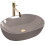 Umywalka nablatowa Lisa Beige Shiny Rea (REA-U6380)