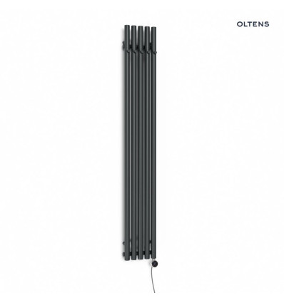 Grzejnik łazienkowy 180x26 elektryczny grafit Stang (e) Oltens (55117400)