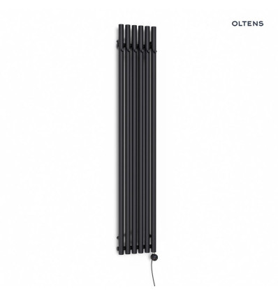 Grzejnik łazienkowy 180x31,5 elektryczny czarny mat Stang (e) Oltens (55118300)