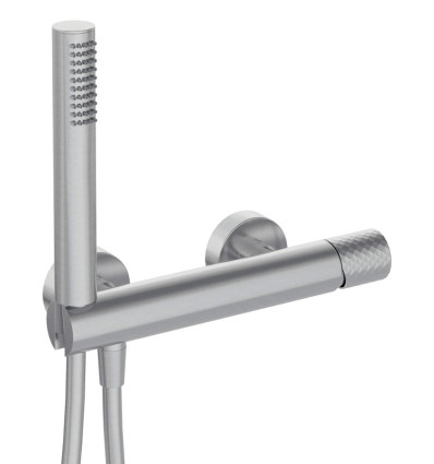Bateria prysznicowa z zestawem prysznicowym Deante Silia Hexa (BHS F41M)