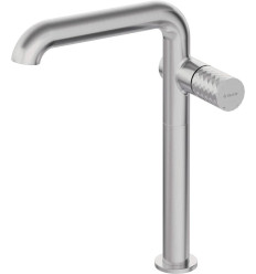 Bateria umywalkowa wysoka z prostokątną wylewką Deante Silia Hexa (BHS F24K)