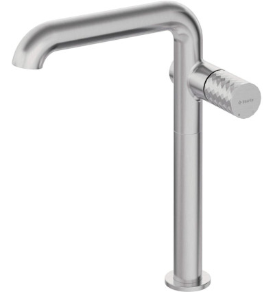 Bateria umywalkowa wysoka z prostokątną wylewką Deante Silia Hexa (BHS F24K)
