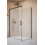 Kabina prysznicowa 100x70 Idea 8 Black KDJ Radaway (10340520-54-01L + 10350453-01-01 + 103600070-01-01R)