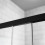 Kabina prysznicowa 100x70 Idea 8 Black KDJ Radaway (10340520-54-01L + 10350453-01-01 + 103600070-01-01R)