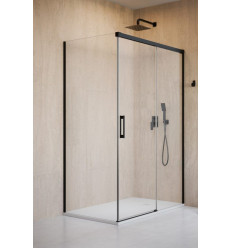 Kabina prysznicowa 160x70 Idea 8 Black KDJ Radaway (10340820-54-01R + 10350753-01-01 + 10360070-01-01L)