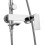 Zestaw natryskowy chrom MY1902-78C Storm Rea (REA-P4882)